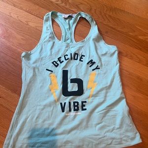 Burn boot camp workout tank size M